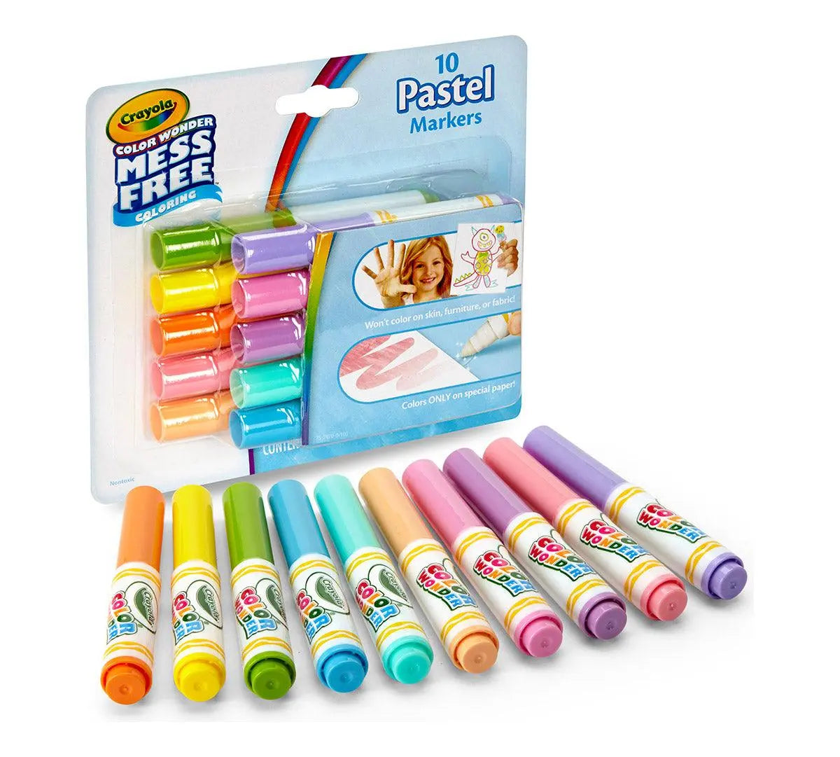 Crayola Color Wonder Mess Free Pastel Markers 2