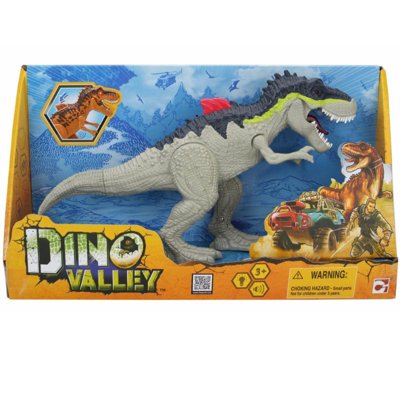 Dino Valley Mega Roaring Dinosaur - Grey