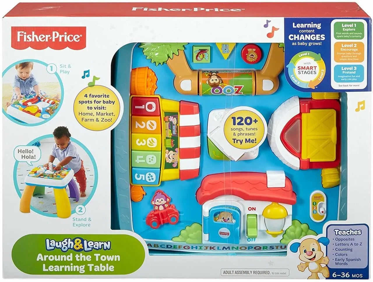 Fisher-Price Laugh &#038; Learn Around the Town Learning Table