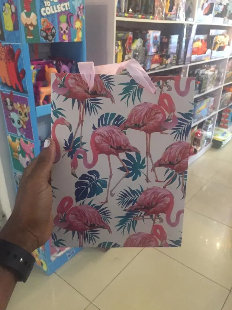 Flamingo Gift Bag &#8211; Small