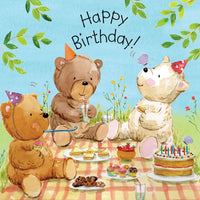 Thumbnail for Happy Birthday Teddy Bear's Picnic Birthday Card