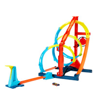 Thumbnail for Hot Wheels Track Builder Unlimited Corkscrew Twist Kit Playset