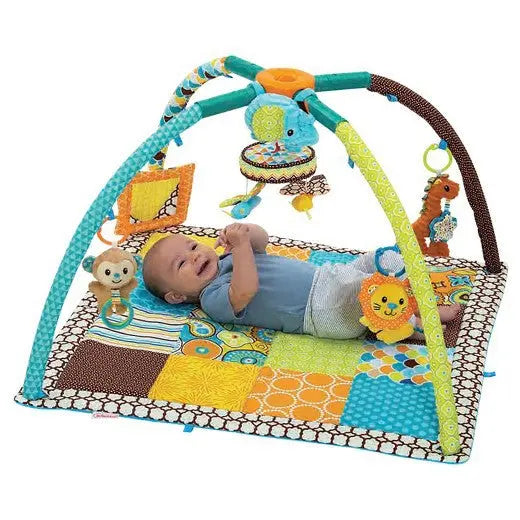 Infantino Deluxe Twist & Fold Activity Gym & Play Mat Master Kids Company Infantino Deluxe Twist & Fold Activity Gym & Play Mat 