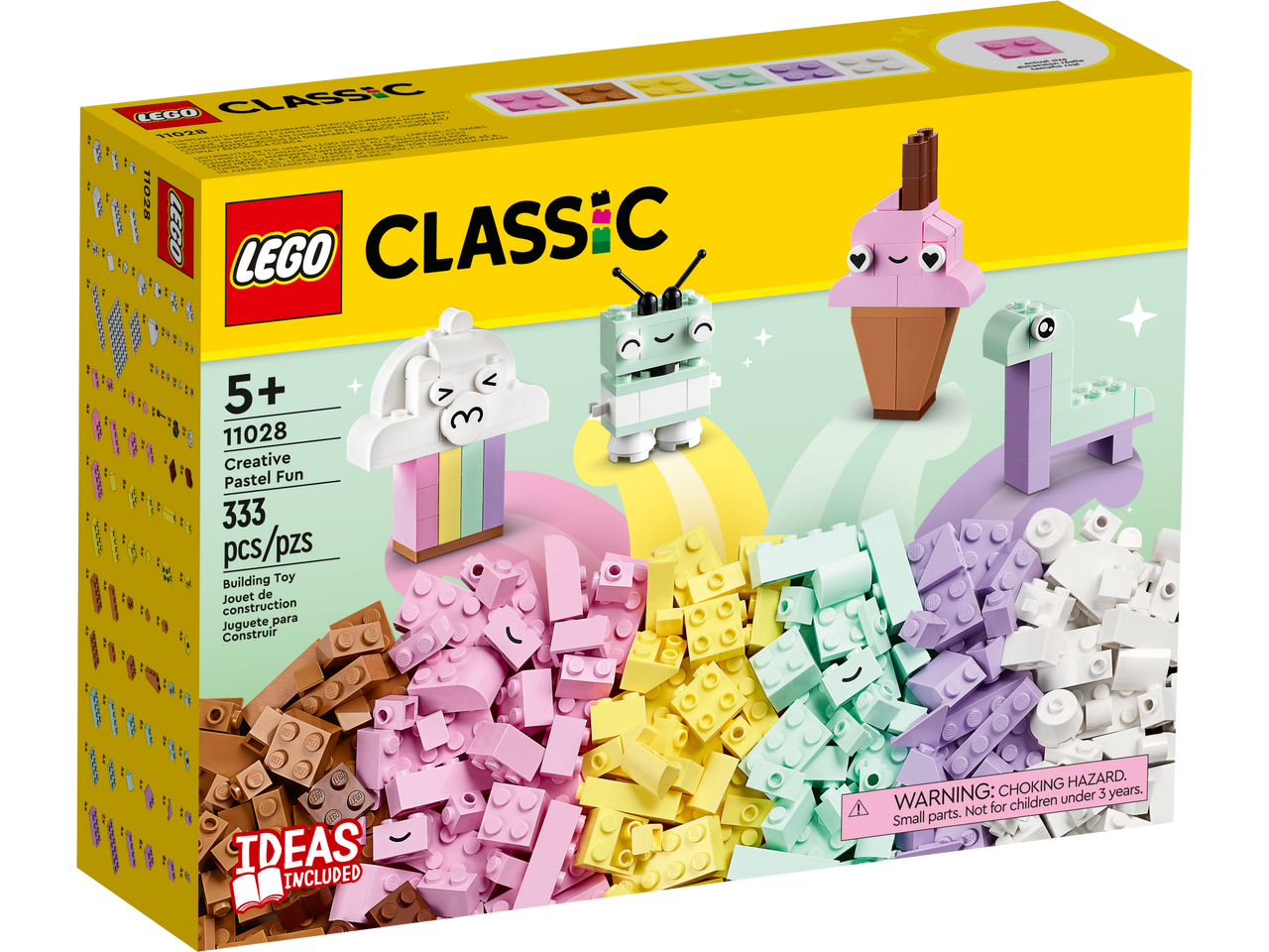 LEGO 11028 Classic Creative Pastel Colours Fun Brick Box Building Set