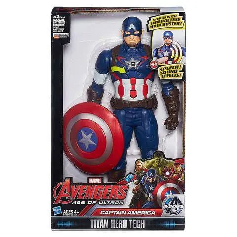 Marvel Avengers Titan Hero Captain America 12-inch Talking Figure1