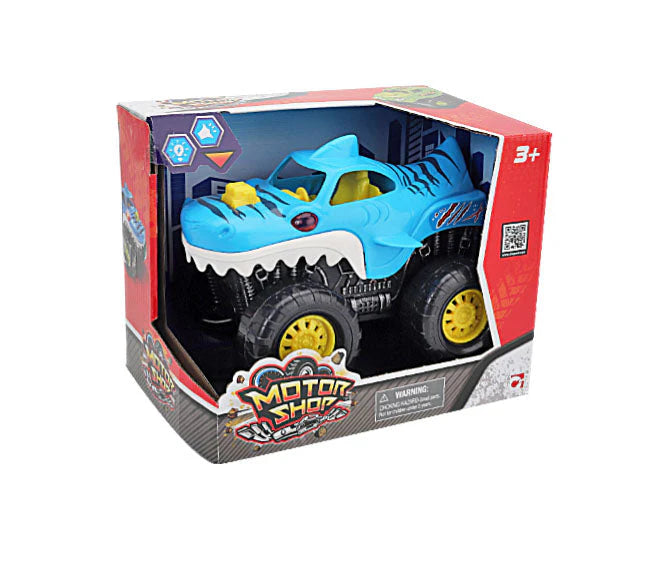 Motor Shop 7.5 Monster Truck - Aqua Shark
