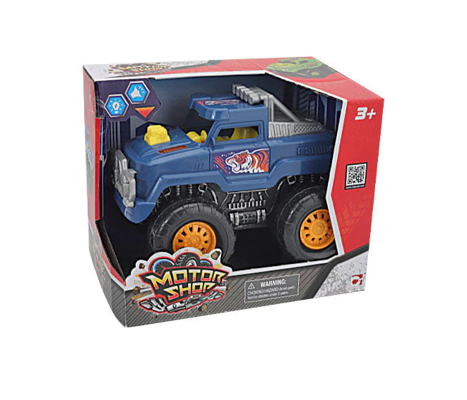 Motor Shop 5.5 Monster Truck - Blue Wolf