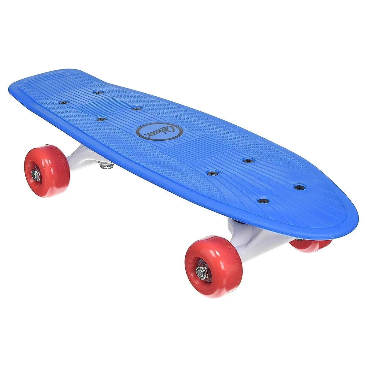 Ozbozz Plastic Skateboard 17X5 Inch - Blue