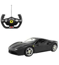 Thumbnail for Rastar Remote Control Ferrari 488 GTB 1:14 - Black