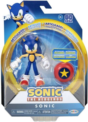 Sonic The Hedgehog 4" Articulated Figure with Accessories Assortment Master Kids Company Sonic Sonic