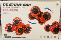 Thumbnail for Remote Control RC Stunt Car - Red