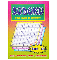 Thumbnail for Sudoku Puzzle Book - A5 (Book 58)